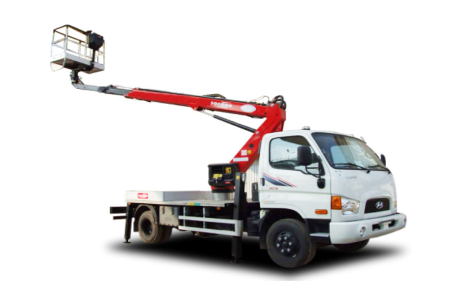 Аренда автовышки Hyundai 16 метров